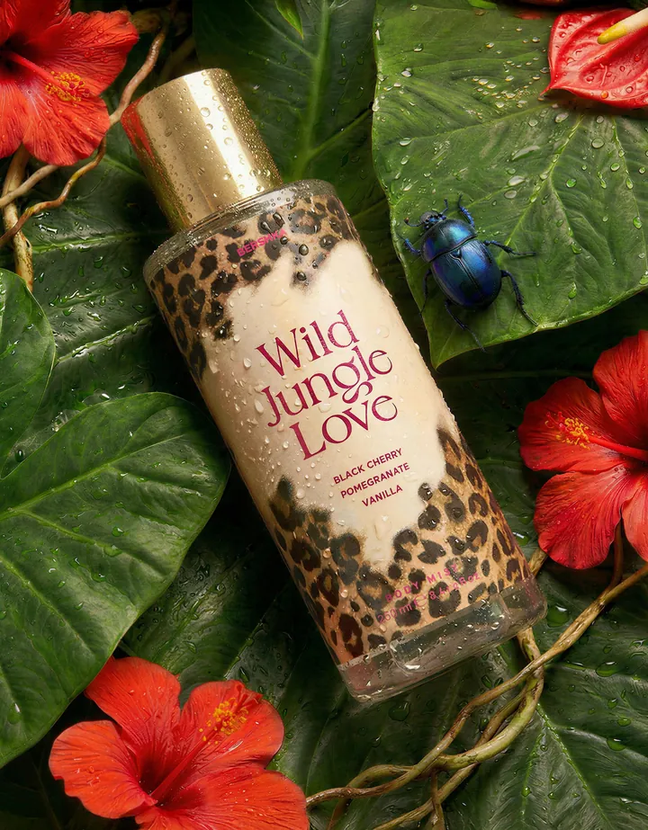 Bershka Wild Jungle Love Body Mist 250 Ml Mujer 01 Marrón