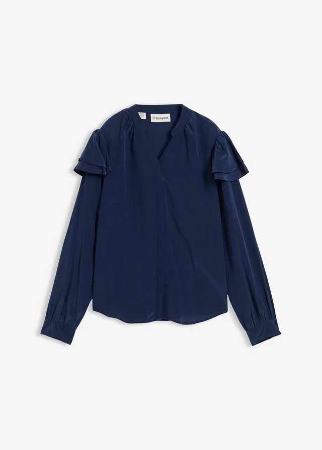 Blusa de seda