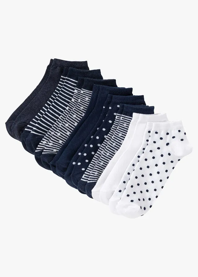 Pack de 8 pares de calcetines deportivos