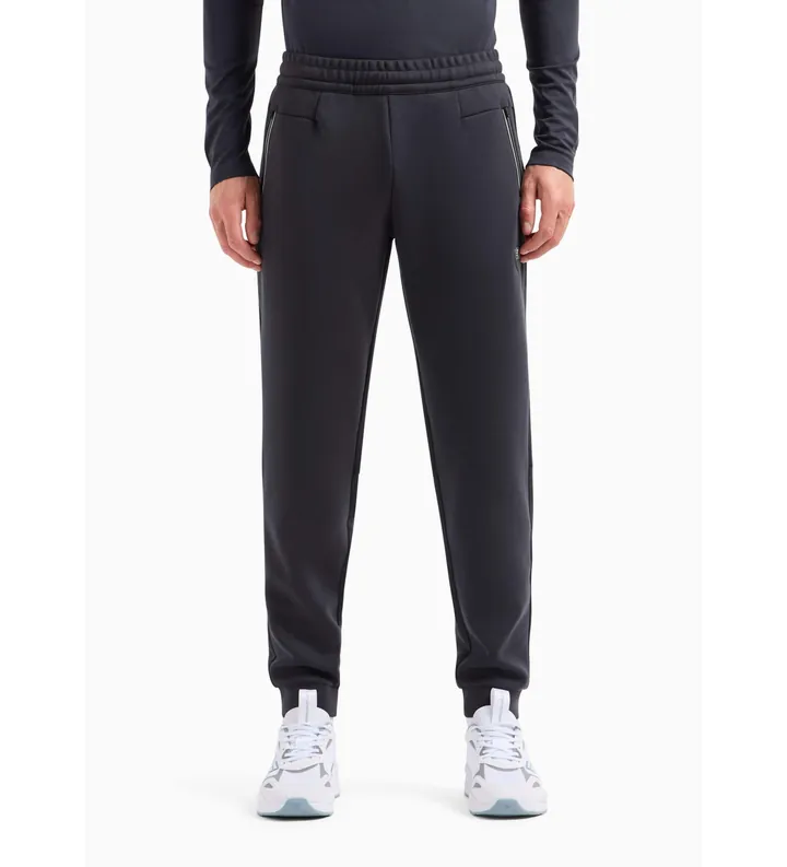 EA7 para hombre. 8NPP63_PJ4EZ Pantalones Train Premium Shield negro (3XL), Casual, Deportivo, Running, Sportswear, Multideporte, Poliéster