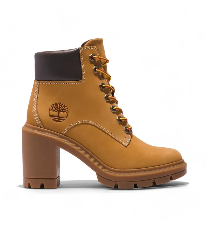 Timberland para mujer. TB0A5Y5R2311 Botines de Piel Allington Heights marrón (39), 5 a 8cm, Cordones, Casual