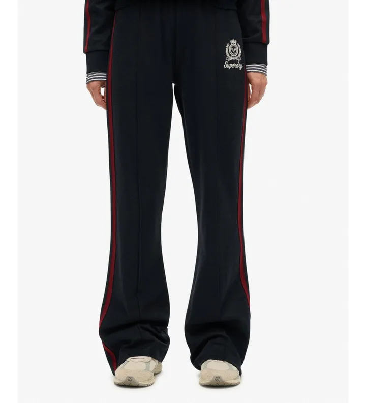 Superdry para mujer. W7011220A Pantalón Country Club Track marino (L), Casual, Algodón