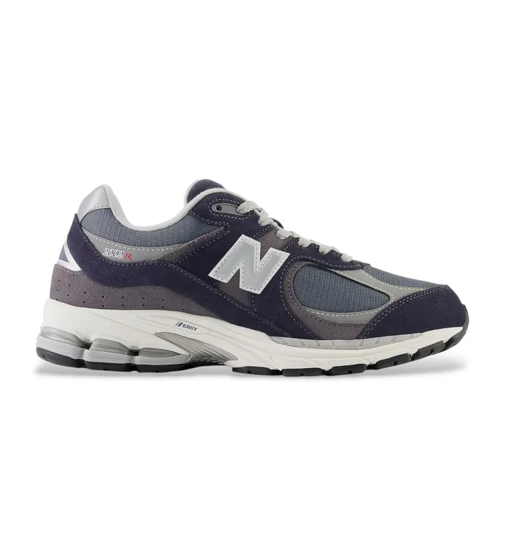New Balance para hombre. M2002RV1 Zapatillas 2002R lila azulado (105 D), Plano, Cordones, Casual, Deportivo
