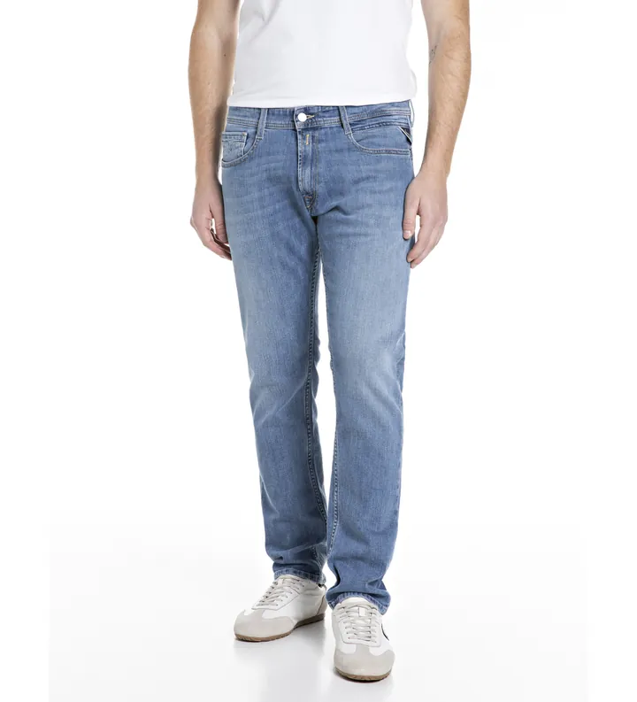 Replay para hombre. M1005.000.685194 Jeans denim azul claro (30/32), Algodón