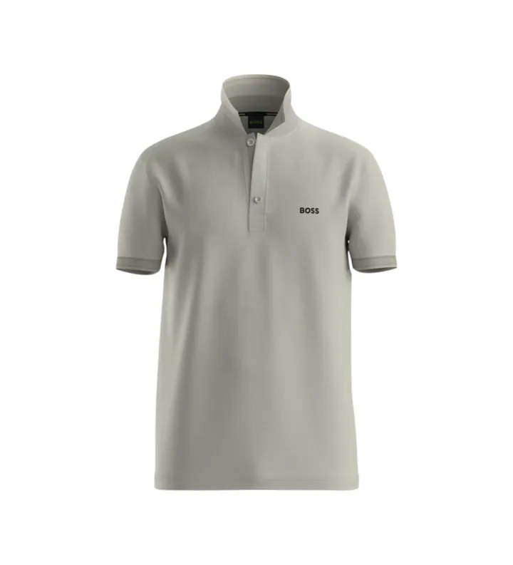 BOSS para hombre. 50469055 Polo Paddy beige (L), Casual, Algodón, Manga corta