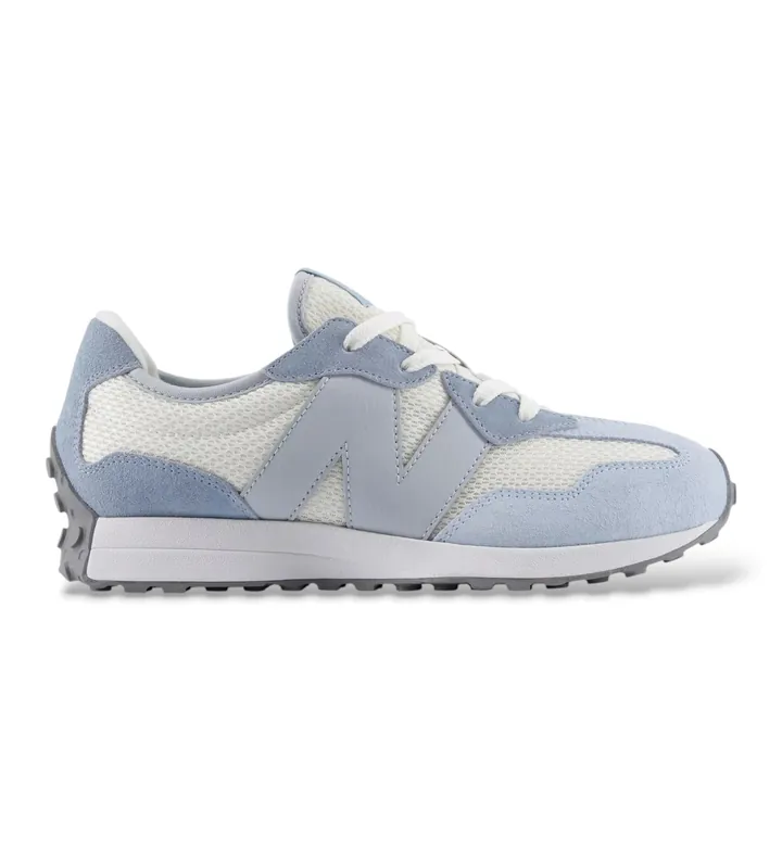 New Balance para mujer/niña. G327V1_KL Zapatillas 327 azul (55USA=38), Tela, Plano, Cordones, Casual, moda infantil