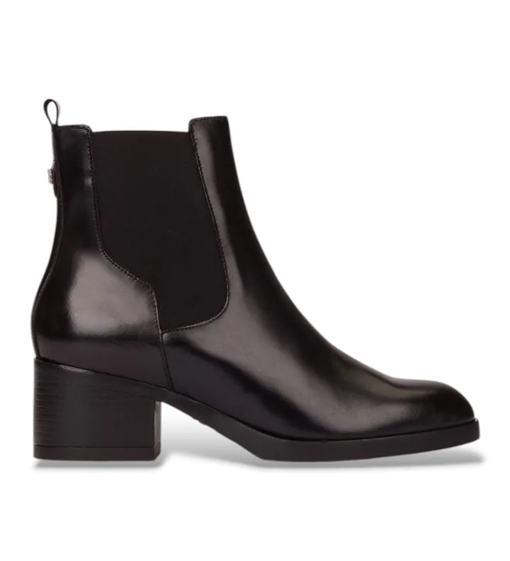 Wonders para mujer. G-6252_2763_5792 Botines de Piel Santafé 52 Negro (37), 3 a 5cm, Ninguno, Casual
