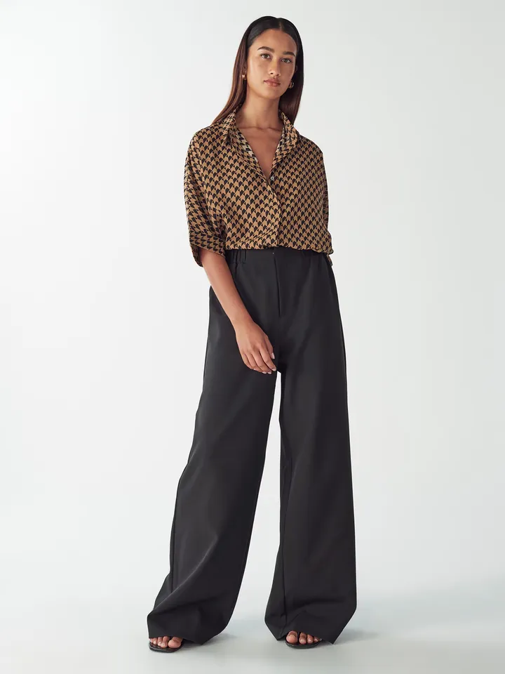 Willa Pantalón 'Crown' negro