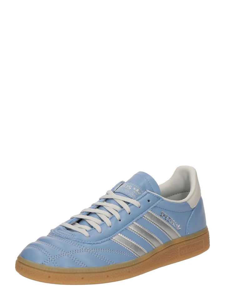 ADIDAS ORIGINALS Zapatillas deportivas bajas 'HANDBALL SPEZIAL' azul claro / plata / blanco