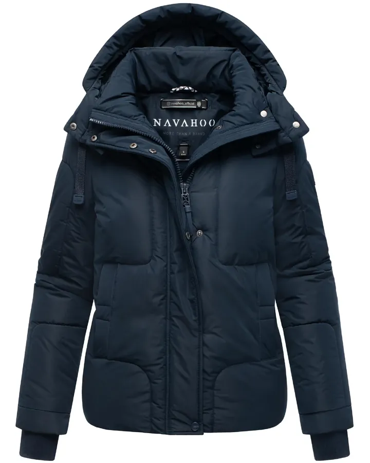 NAVAHOO Chaqueta de invierno 'Zauberlicht 14'  navy