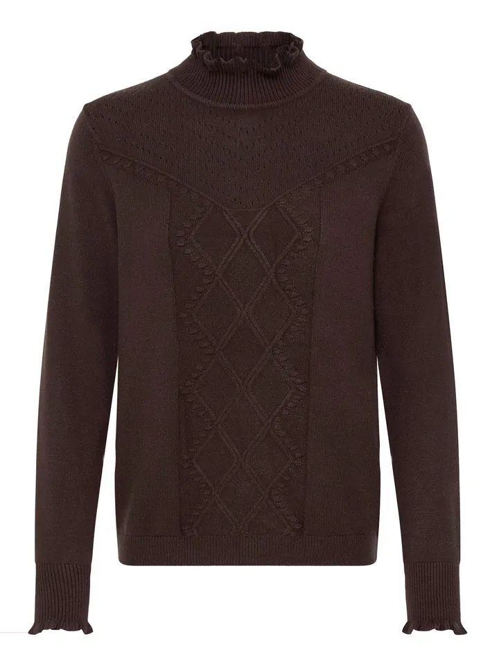 Oxmo Jersey 'POXBMMNERA' marrón