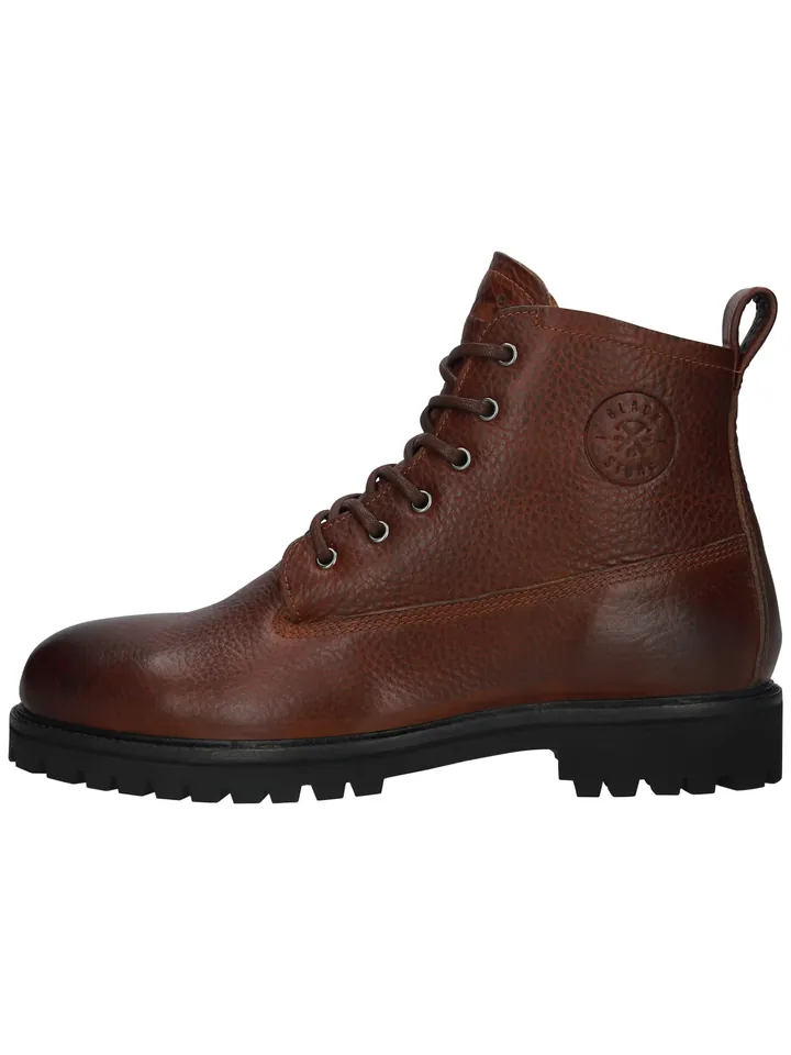 BLACKSTONE Botas con cordones 'Rock Hardy OM62'  marrón