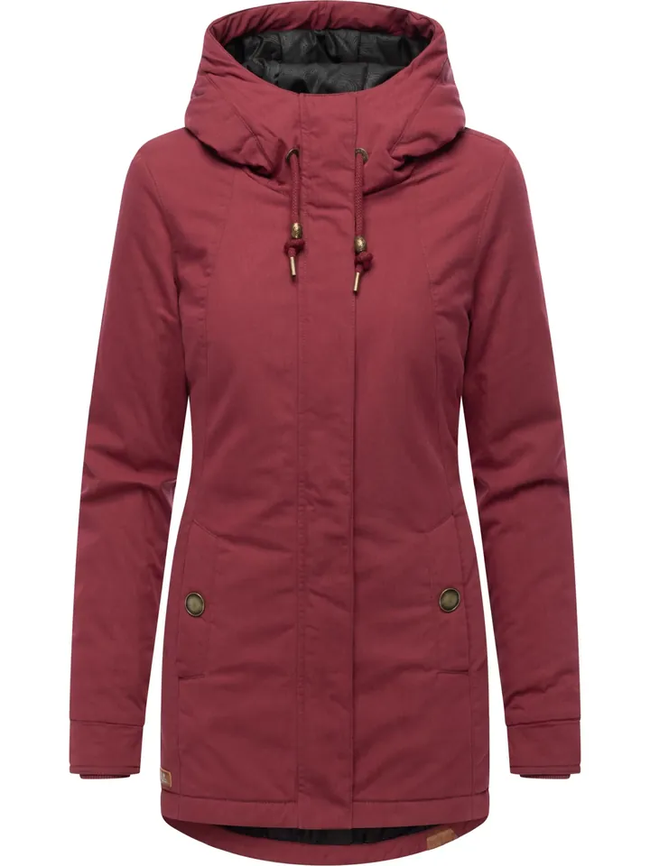 Ragwear Chaqueta de invierno 'Monadena'  rojo vino