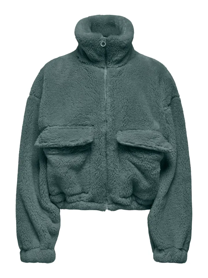 ONLY Chaqueta de entretiempo 'ONLAnna' verde oscuro