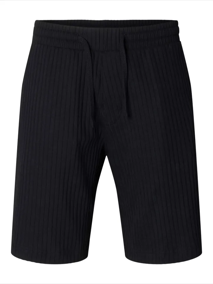 SELECTED Pantalón 'SLMSimon' negro