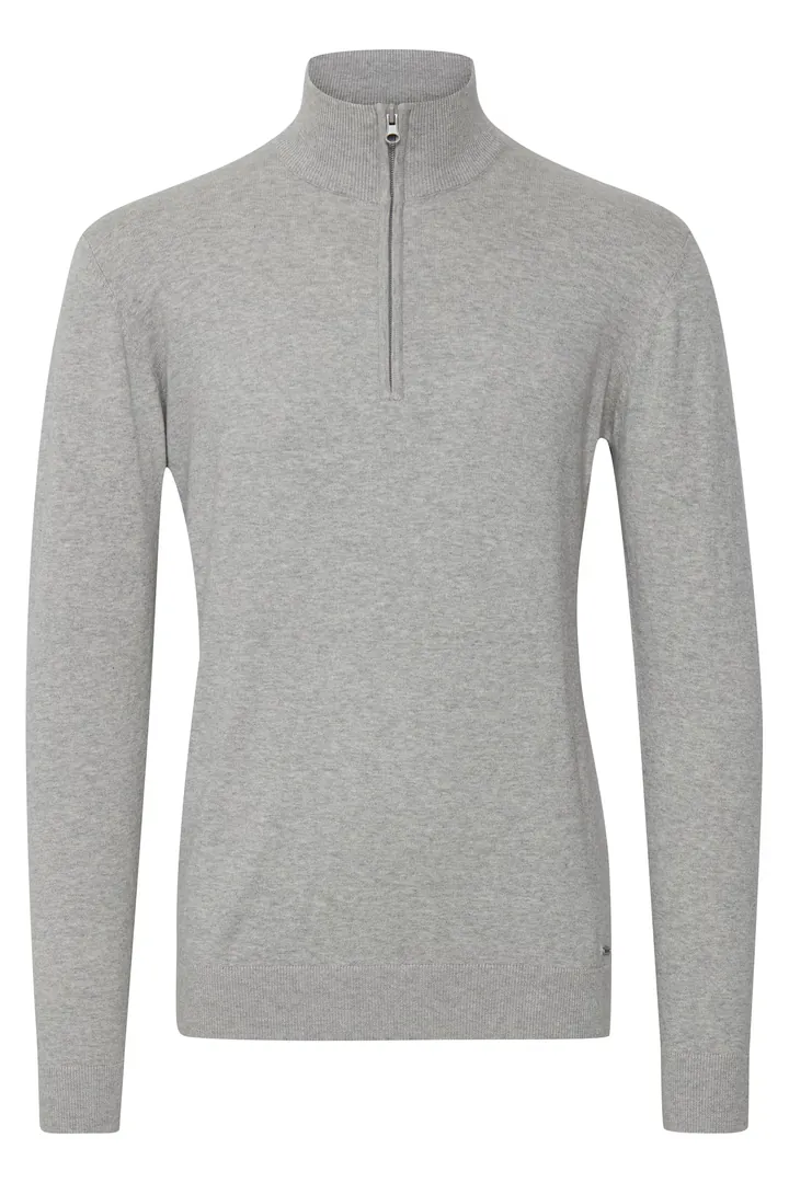 INDICODE JEANS Jersey 'Baddon'  gris claro
