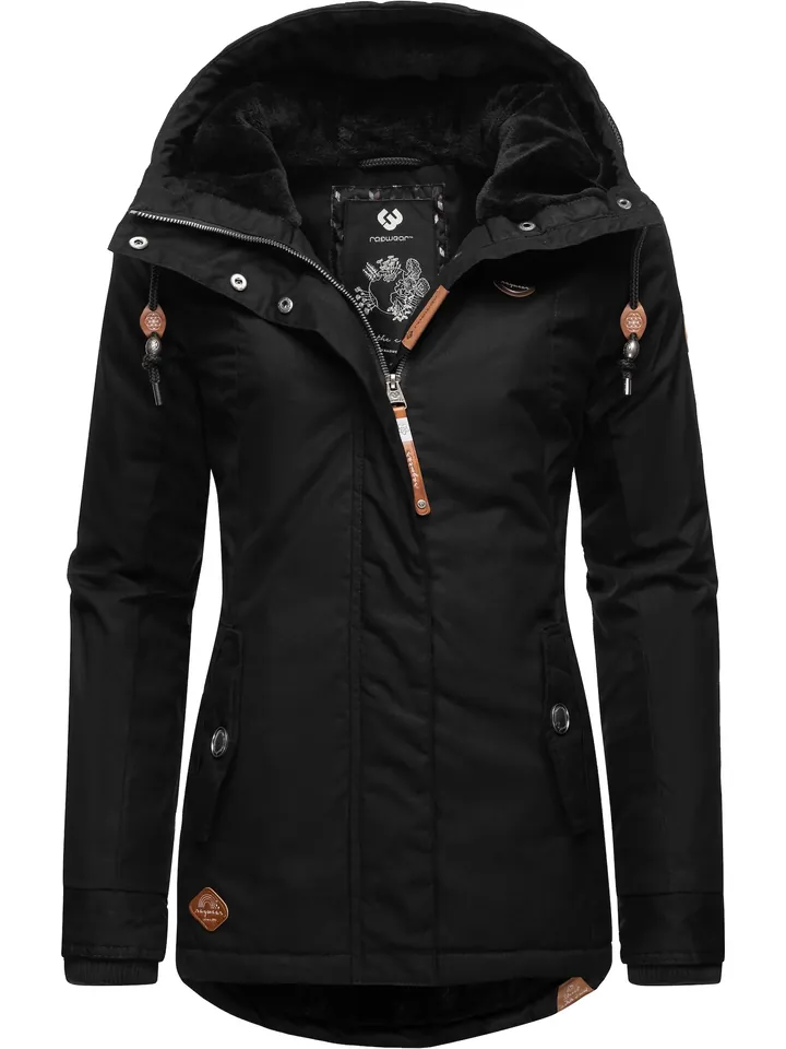 Ragwear Chaqueta de invierno 'Monade' negro
