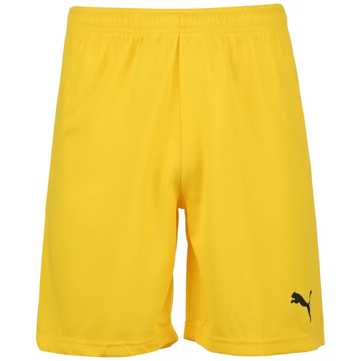 PUMA Pantalón deportivo 'TeamRise' amarillo / negro