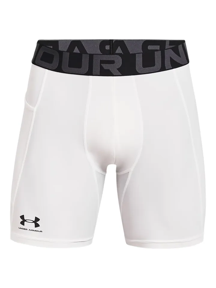 UNDER ARMOUR Pantalón deportivo negro / blanco