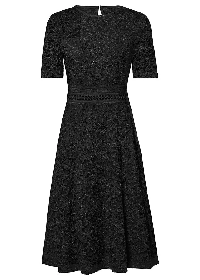 Vestido de encaje con ganchillo
