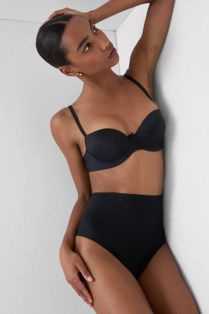 Intimissimi Culotte Brasileño de Microfibra Sin Rematar Mujer Natural Tamaño L