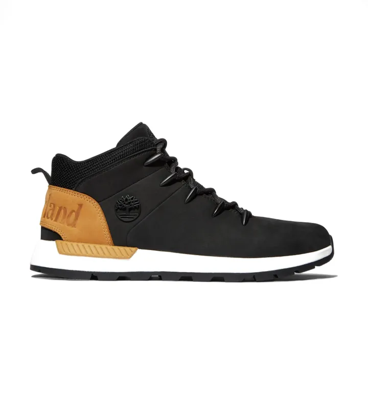 Timberland para hombre. TB0A24AB0151 Botines de Piel Sprint Trekker negro (40), Plano, Cordones, Casual, Deportivo, Outdoor