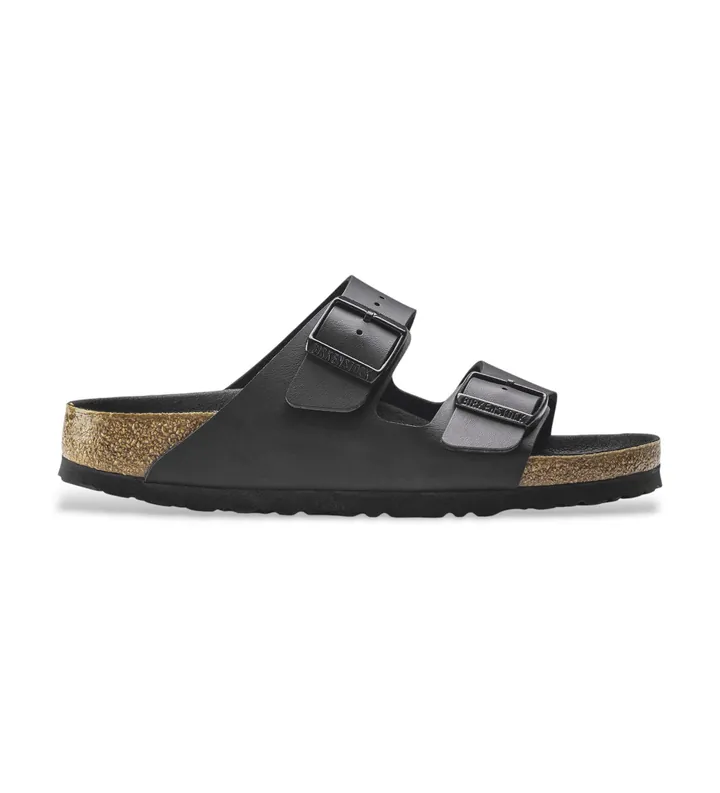 Birkenstock para mujer. 1019069 Sandalias Arizona (Ajuste Estrecho) negro (38), Plano, Ninguno, Casual