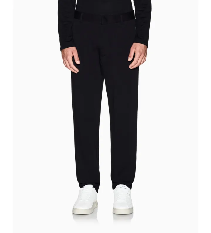 A|X Armani Exchange para hombre. XM001302AF10818UC001 Pantalón con bolsillos con cremallera negro (XL), Casual, Algodón