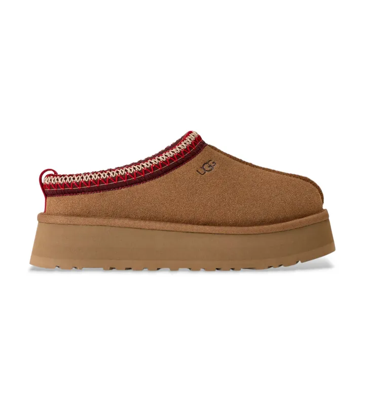 UGG para mujer. 1174471 Zuecos de Piel Tazz II marrón (36), 3 a 5cm, Ninguno, Casual