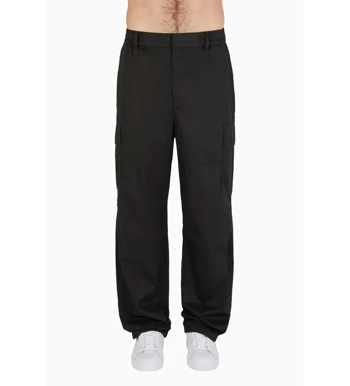 A|X Armani Exchange para hombre. XM000200AF11882UB001 Pantalón cargo negro (31), Casual, Algodón