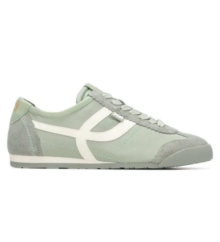 Xti para mujer. 14521801-KAKI Zapatillas 145218 verde (35), Tela, Plano, Cordones, Casual