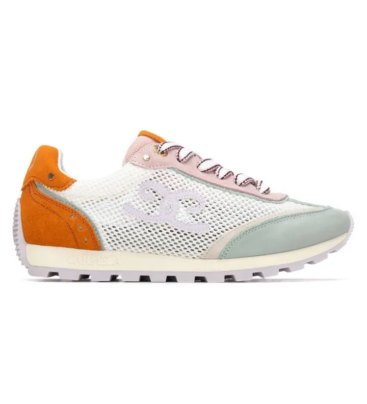 Carmela para mujer. 16321303-AQUA Zapatillas 163213 verde (36), Tela, Plano, Cordones, Casual