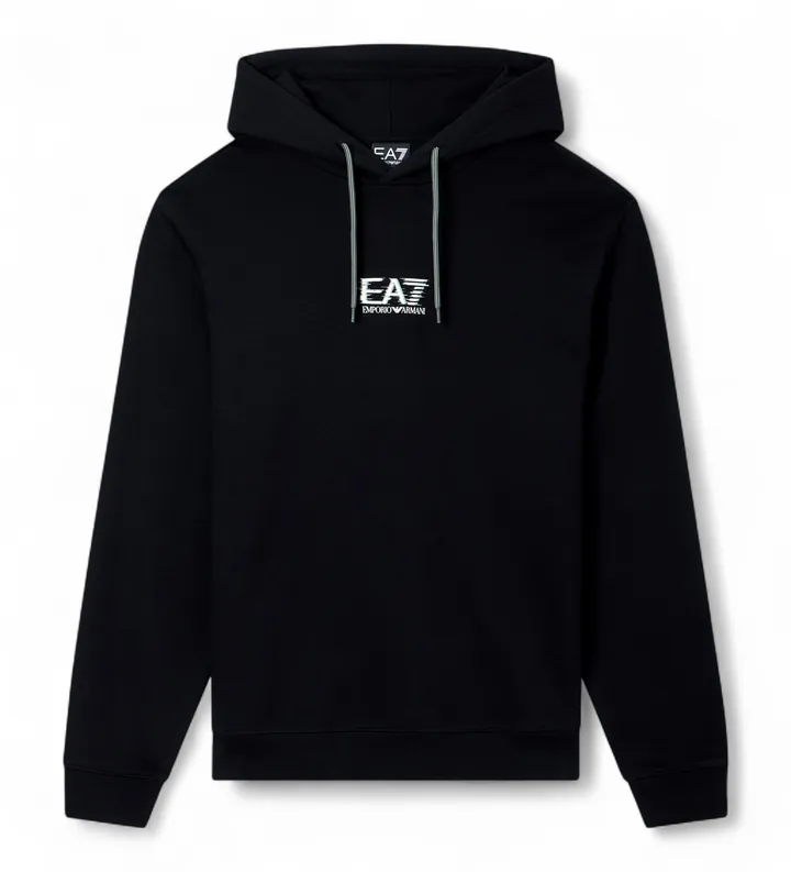EA7 para hombre. 7M001328_AF17787 Sudadera Visibility M negro (3XL), Casual, Deportivo, Algodón, Sportswear, Multideporte