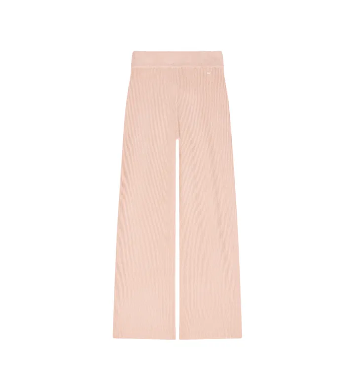 A|X Armani Exchange para mujer. XW001878AF11957M4014 Pantalón Wide rosa (L), Casual, Viscosa