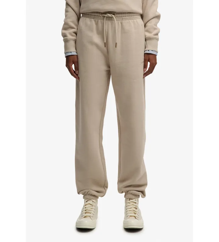 Superdry para mujer. W7011316A Pantalón Essential Logo Jogger beige (L), Casual, Algodón