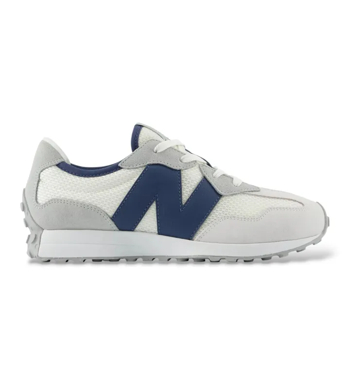 New Balance para mujer/niña. G327V1_KL Zapatillas 327 gris (36), Tela, Plano, Cordones, Casual, moda infantil
