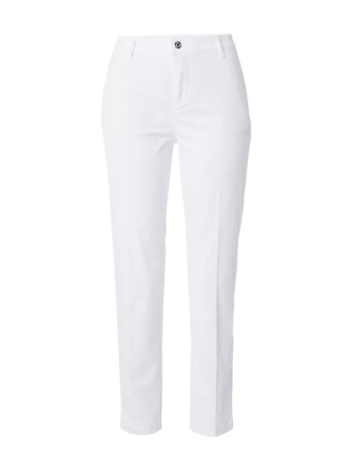 MAC Pantalón chino 'Summer Spririt' blanco