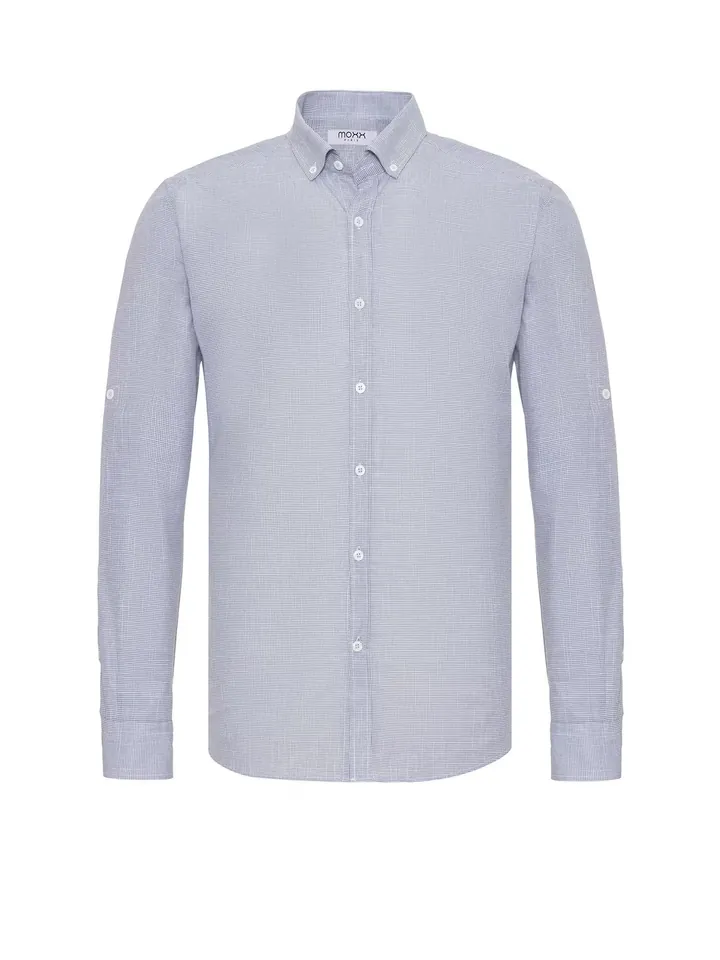 Moxx Paris Camisa gris / blanco