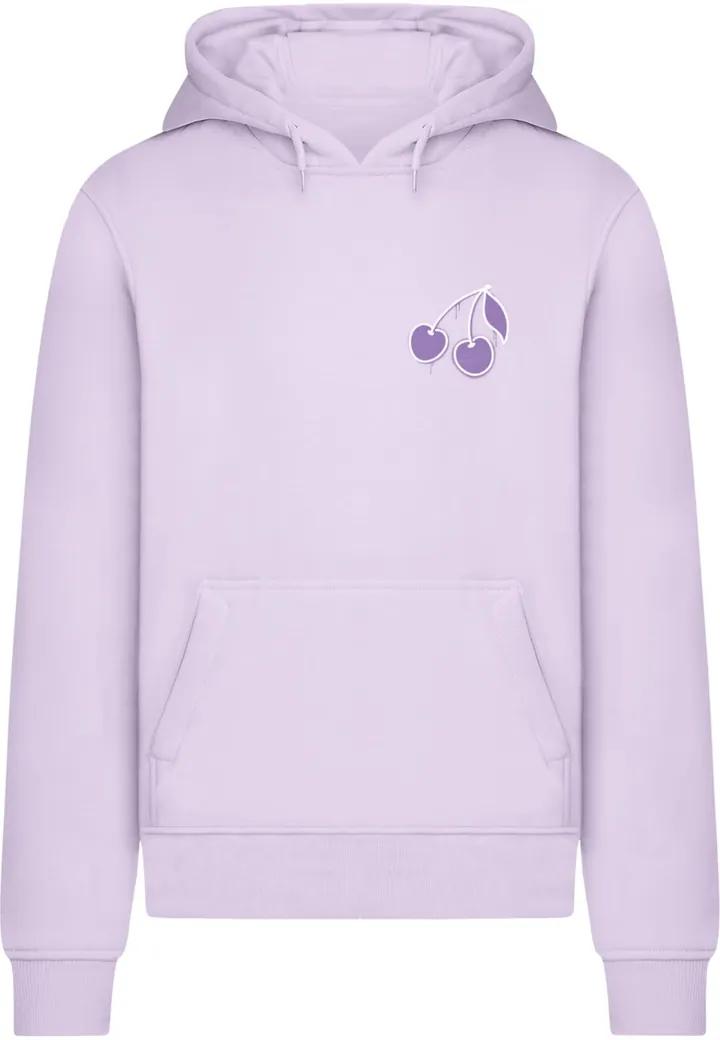 Mister Tee Sudadera 'Paradise Cherries' lila / lavanda / blanco