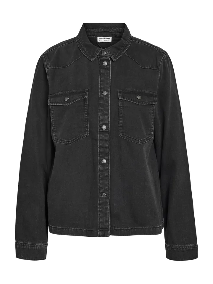 Noisy may Blusa 'NMNew' negro denim