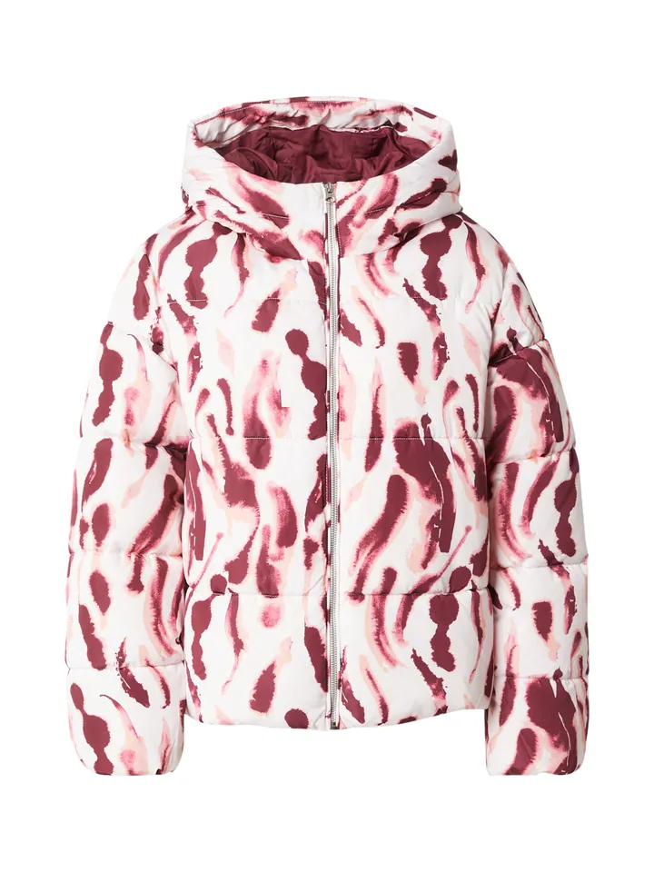 YAS Chaqueta de entretiempo 'YASMyrano' rosa / magenta / blanco