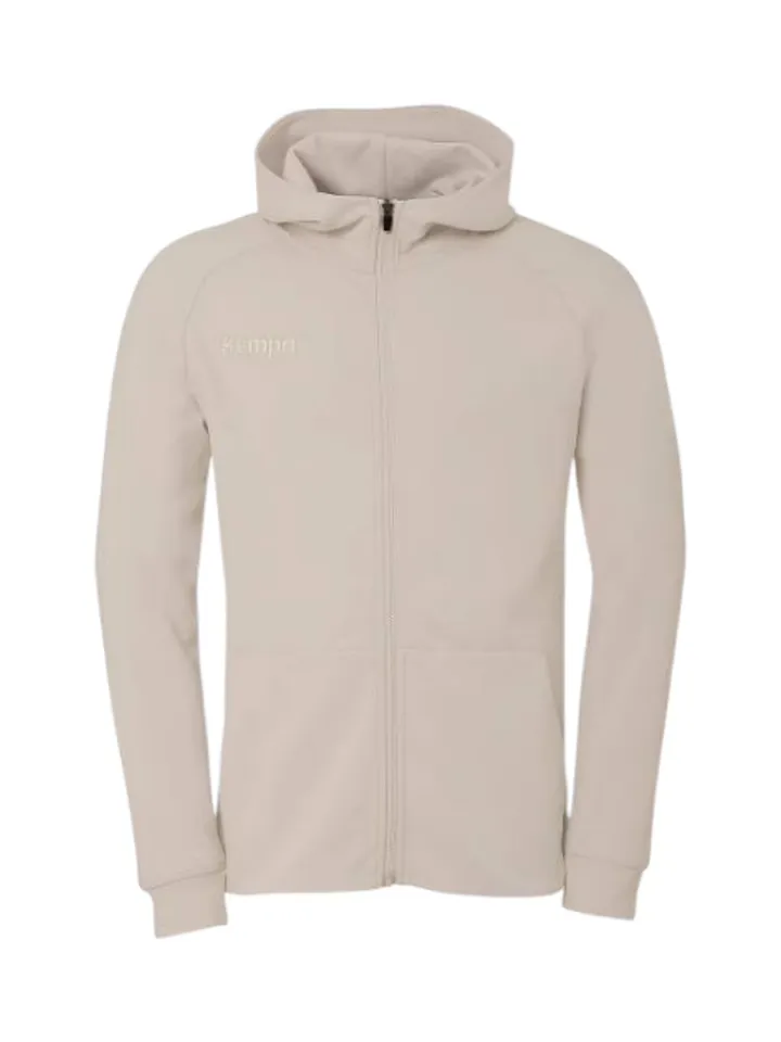 KEMPA Sudadera con cremallera deportiva beige