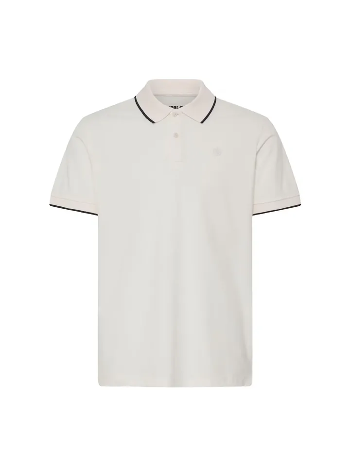 BLEND Camiseta 'BHEdin' negro / blanco