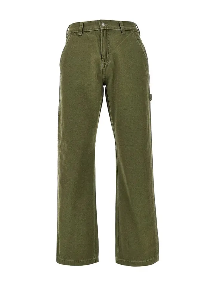 DICKIES Pantalón 'CARPENTER'  verde oscuro