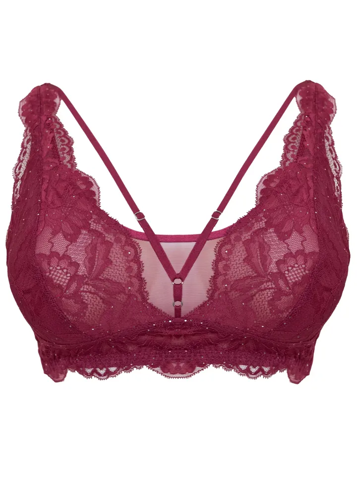SugarShape Sujetador  burdeos