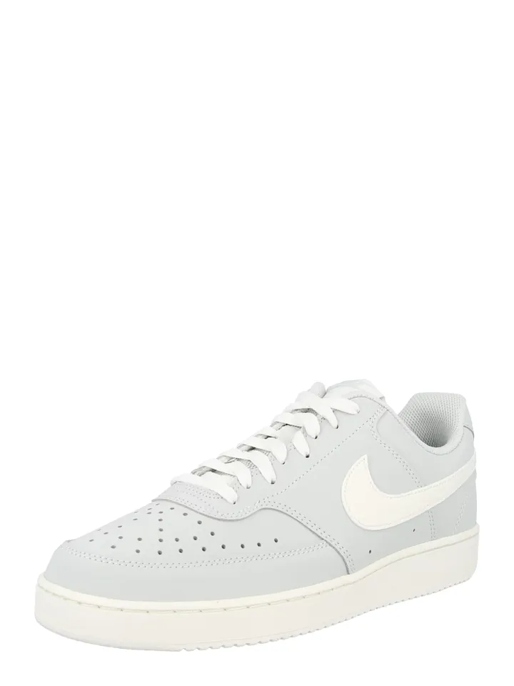 Nike Sportswear Zapatillas deportivas bajas 'Court Vision' plata / blanco