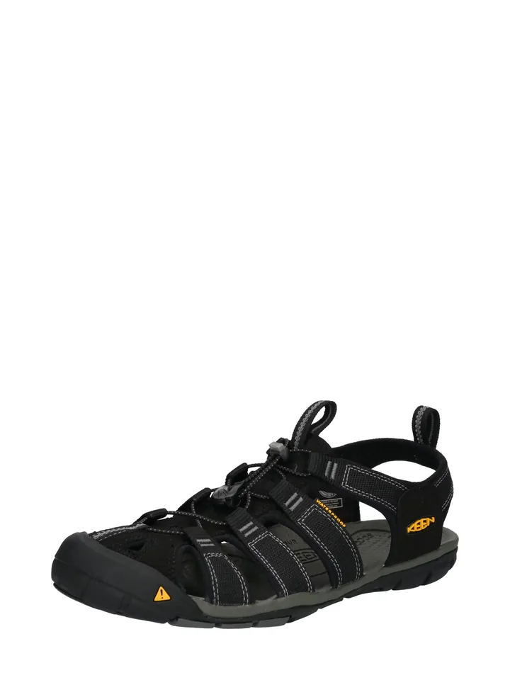 KEEN Sandalias 'Clearwater CNX' gris / naranja / negro