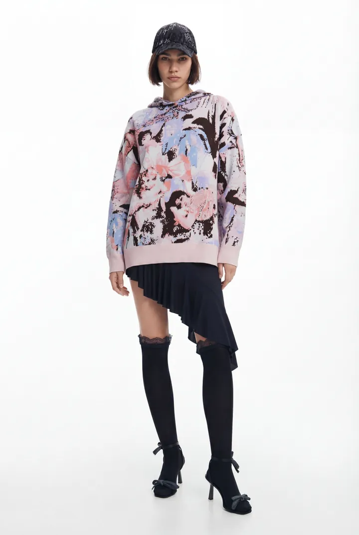 Desigual, Sudadera victoriana María Escoté, L/XL