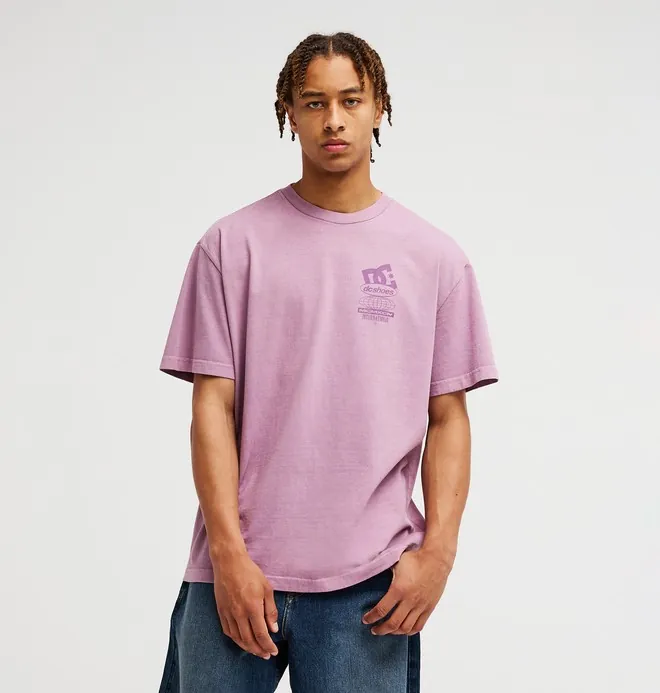 DC Sport Stack - Camiseta de manga corta Rosa Hombre