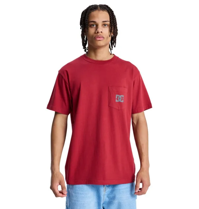 DC Star Pocket - Camiseta de manga corta Rojo hombre